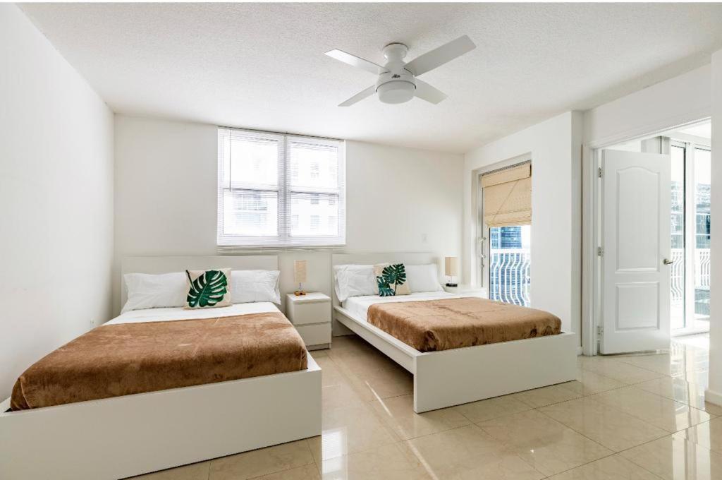 Two Bedroom Oceanview Apartment In Brickell Майами Экстерьер фото